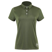 Women's Functional Polo - Army Green