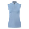 Sleeveless Polo - Cloud Blue