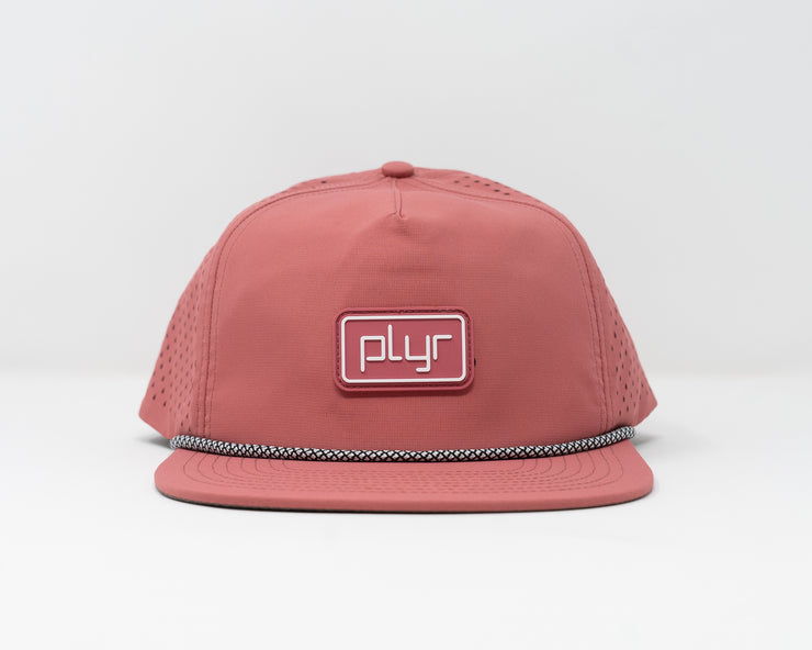 Etiquette Rope Snapback - Pink