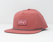 Etiquette Rope Snapback - Pink