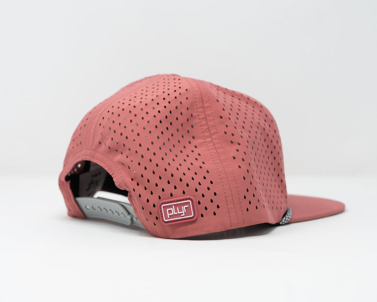 Etiquette Rope Snapback - Pink