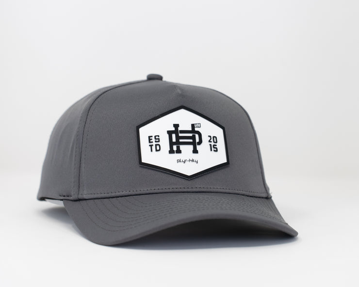 Hex Trucker Hat - Charcoal