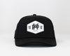 Hex Trucker Hat - Black