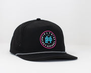 Neon Rope Snapback - Black