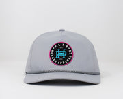 Neon Rope Snapback - Grey