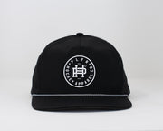 Center Ice Snapback - Black