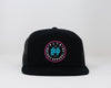 Neon 7 Panel Snapback