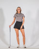 Women's Functional Polo - Grey