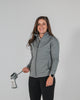 Women's Etiquette Full Zip - Heather Grey