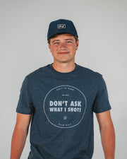 Don't Ask T-Shirt - Navy