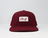 Visualize Snapback - Maroon